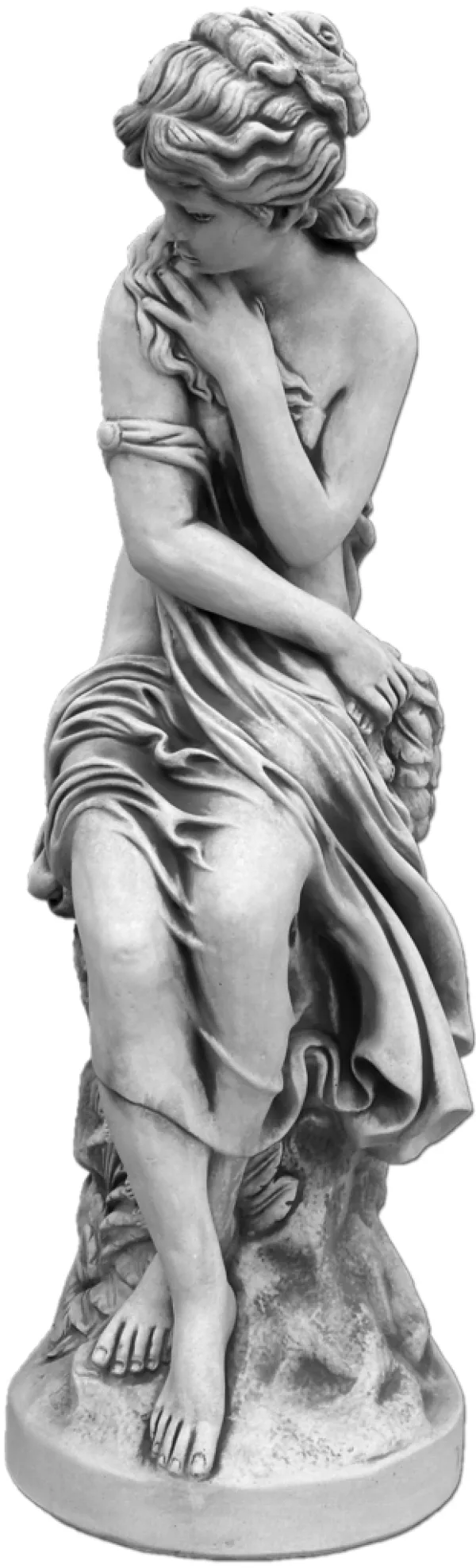 Gartendekoparadies Figures & Statues-Statue de femme sur socle