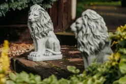Gartendekoparadies Animaux-Statue de lion tournée vers la droite