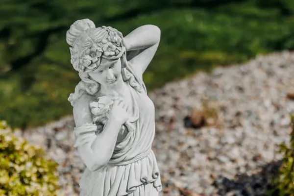 Gartendekoparadies Figures & Statues-Statue de Léna rappelant la mythologie grecque