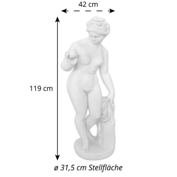 Gartendekoparadies Figures & Statues-Statue de Vénus à la pomme