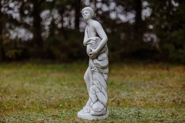 Gartendekoparadies Figures & Statues-Statue de Vénus avec un cours d'eau