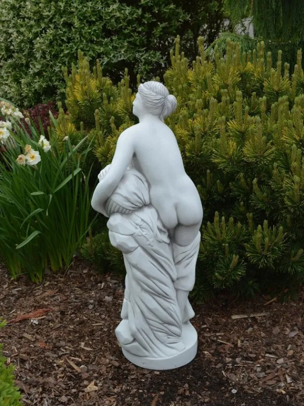 Gartendekoparadies Figures & Statues-Statue de Vénus avec un cours d'eau