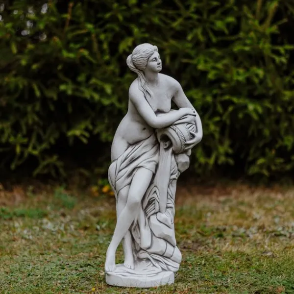 Gartendekoparadies Figures & Statues-Statue de Vénus avec un cours d'eau