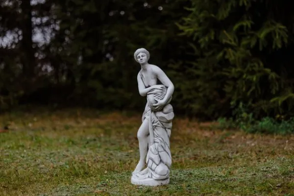 Gartendekoparadies Figures & Statues-Statue de Vénus avec un cours d'eau