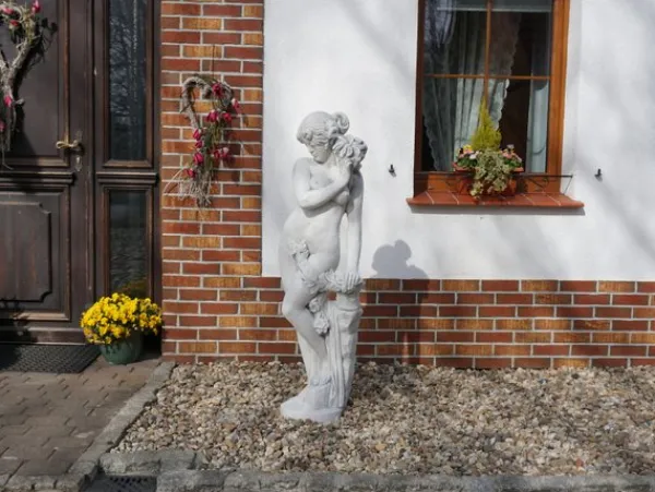Gartendekoparadies Figures & Statues-Statue de Vénus avec un cours d'eau