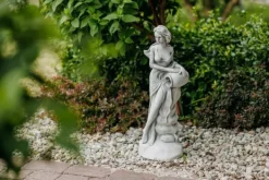 Gartendekoparadies Figures & Statues-Statue de Vénus avec un cours d'eau