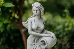 Gartendekoparadies Figures & Statues-Statue de Vénus avec un cours d'eau