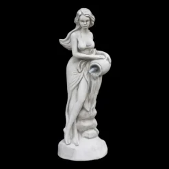 Gartendekoparadies Figures & Statues-Statue de Vénus avec un cours d'eau