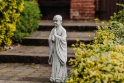 Gartendekoparadies Bouddhas-Statue debout d'un moine bouddha