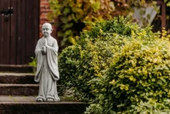Gartendekoparadies Bouddhas-Statue debout d'un moine bouddha