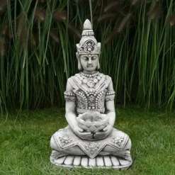 Gartendekoparadies Bouddhas-Statue du Grand Bouddha d'un gardien de temple