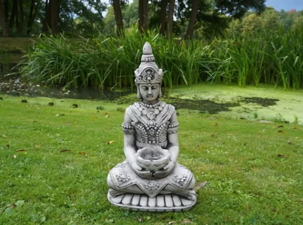 Gartendekoparadies Bouddhas-Statue du Grand Bouddha d'un gardien de temple
