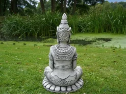 Gartendekoparadies Bouddhas-Statue du Grand Bouddha d'un gardien de temple