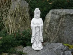 Gartendekoparadies Bouddhas-Statue d'un moine bouddha debout