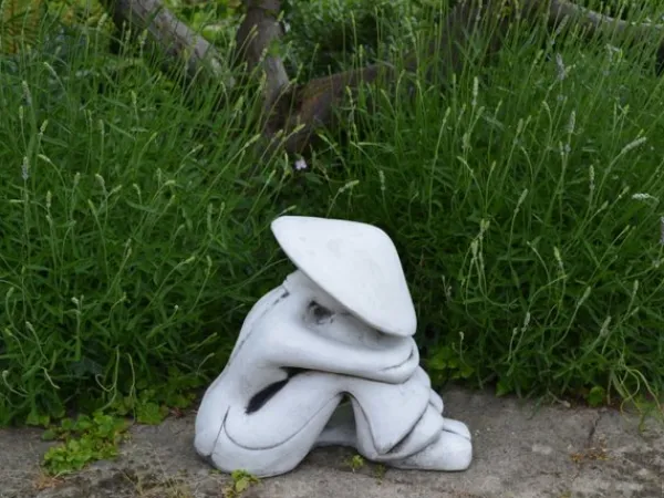 Gartendekoparadies Figures & Statues|Bouddhas-Statue d'un paysan chinois