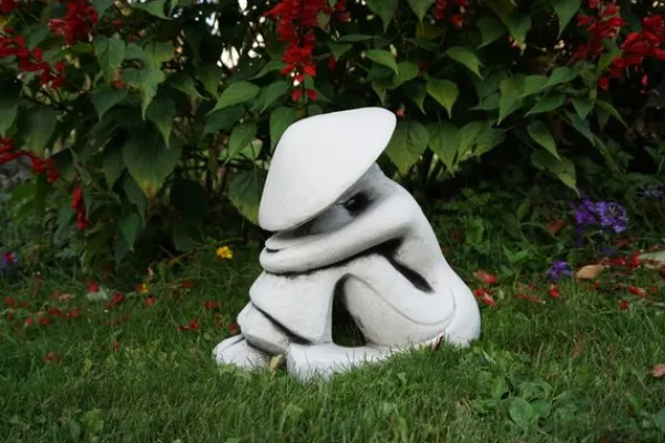 Gartendekoparadies Figures & Statues|Bouddhas-Statue d'un paysan chinois