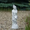 Gartendekoparadies Figures & Statues-Statue d'une femme avec une robe richement drapée