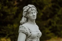 Gartendekoparadies Figures & Statues-Statue d'une femme vendangant des raisins