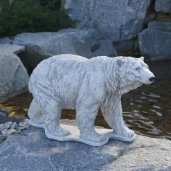 Gartendekoparadies Animaux-Statue d'une ourse polaire