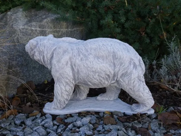 Gartendekoparadies Animaux-Statue d'une ourse polaire