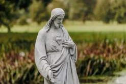 Gartendekoparadies Figures & Statues-Statue en pierre de Jésus-Christ