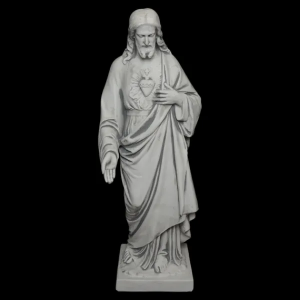 Gartendekoparadies Figures & Statues-Statue en pierre de Jésus-Christ