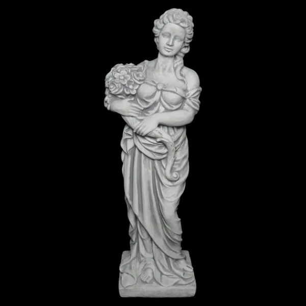 Gartendekoparadies Figures & Statues-Statue en pierre de la déesse grecque Leto