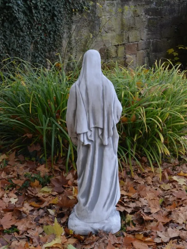 Gartendekoparadies Figures & Statues-Statue en pierre de Sainte Marie