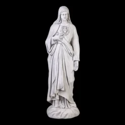 Gartendekoparadies Figures & Statues-Statue en pierre de Sainte Marie