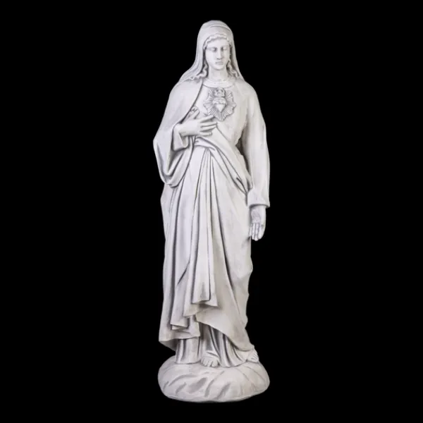Gartendekoparadies Figures & Statues-Statue en pierre de Sainte Marie