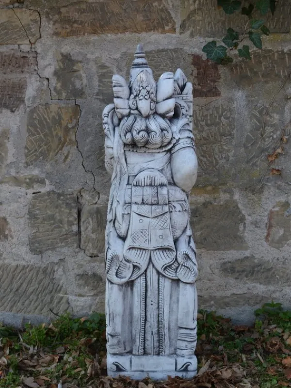Gartendekoparadies Figures & Statues-Statue en pierre des dieux amérindiens