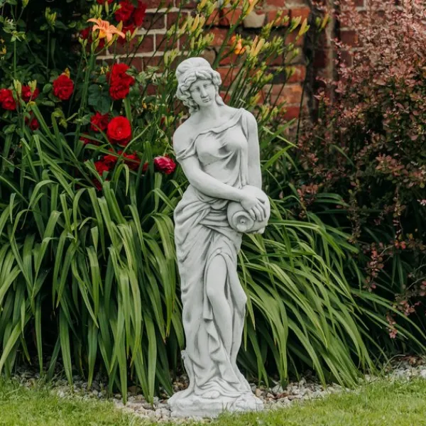 Gartendekoparadies Figures & Statues-Statue en pierre d'Hélène grecque