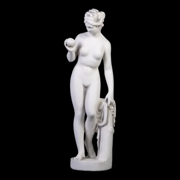 Gartendekoparadies Figures & Statues-Statue ornée de Vénus avec pomme
