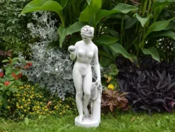 Gartendekoparadies Figures & Statues-Statue ornée de Vénus avec pomme