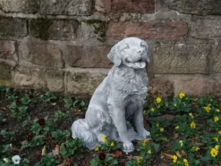 Gartendekoparadies Animaux-Statuette : grand golden retriever