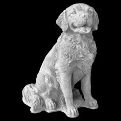Gartendekoparadies Animaux-Statuette : grand golden retriever
