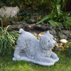 Gartendekoparadies Animaux-Statuette Yorkshire Terrier