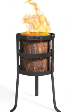 Gartendekoparadies Bols À Feu & Poêles De Jardin-Support pour flambeau suédois «MALMO»