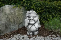 Gartendekoparadies Trolls-Troll XXL : Mamie montre le majeur