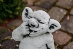 Gartendekoparadies Trolls-Troll XXL doigt dans le nez