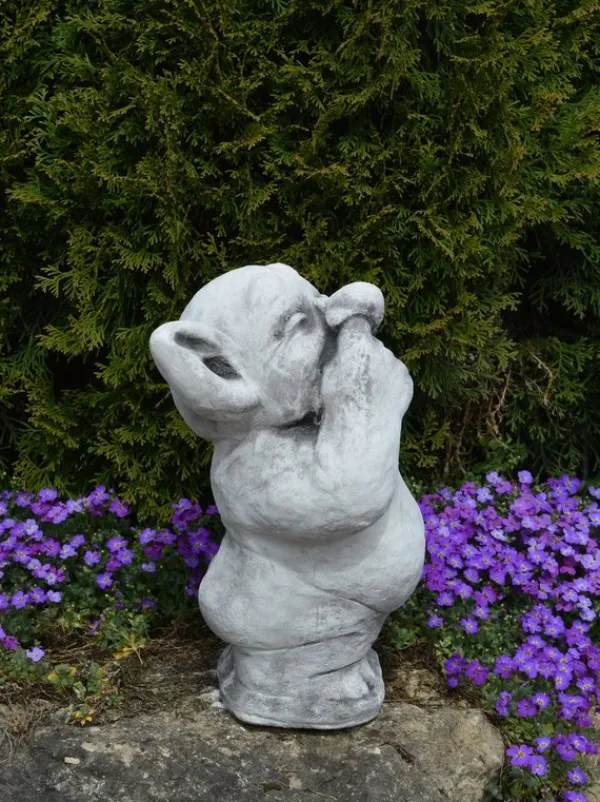 Gartendekoparadies Trolls-Troll XXL doigt dans le nez