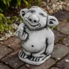 Gartendekoparadies Trolls-Troll XXL montre le majeur