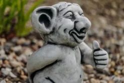Gartendekoparadies Trolls-Troll XXL pense "tout va bien"