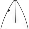 Gartendekoparadies Bols À Feu & Poêles De Jardin-Trépied 200 cm avec moulinet