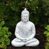 Gartendekoparadies Bouddhas-Une immense statue de Bouddha orne le jardin ou la terrasse