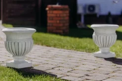 Gartendekoparadies Jardinières-Vases à plantes ronds dans un ensemble