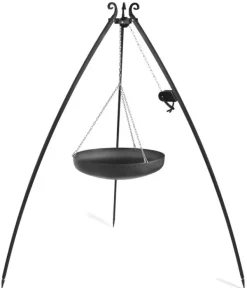 Gartendekoparadies Bols À Feu & Poêles De Jardin-Wok sur Trépied 200 cm– en acier 60 cm